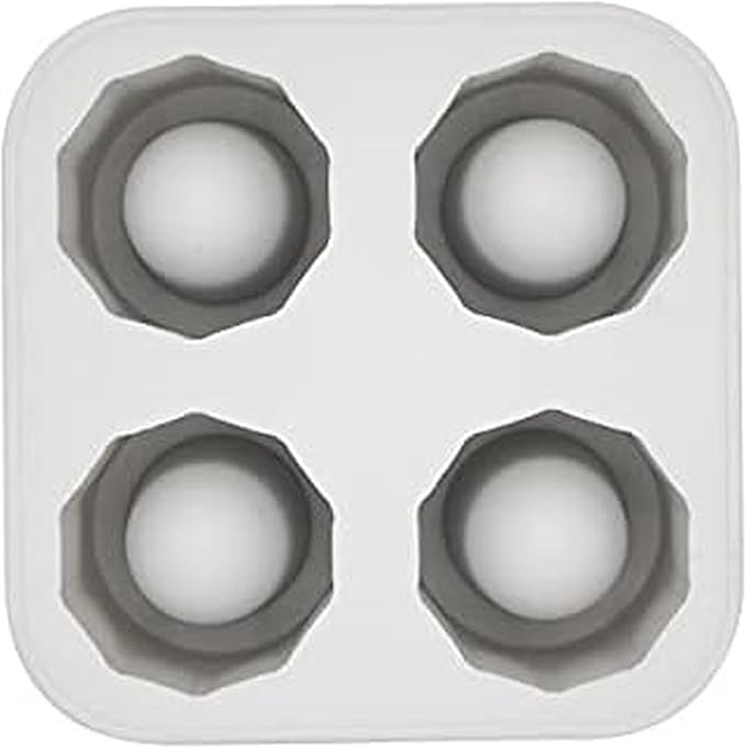 Houdini Shot Glass Ice Mold, Makes 4 Frozen Shot Glasses by Rabbit