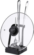 NiHome Versatile Pot Lid Ladle Holder Multipurpose Spatula Pad Book Cutting by NiHome
