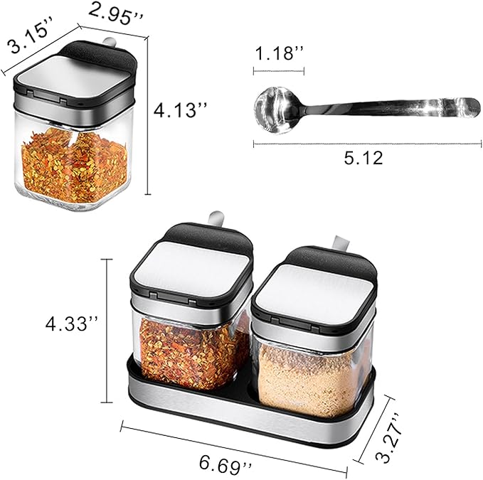 Condiment Jar Spice Container - Image 2