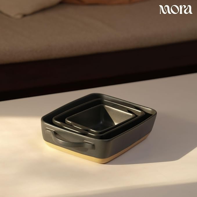 Mora Ceramic Set of 2 Baking Dishes - Image 6