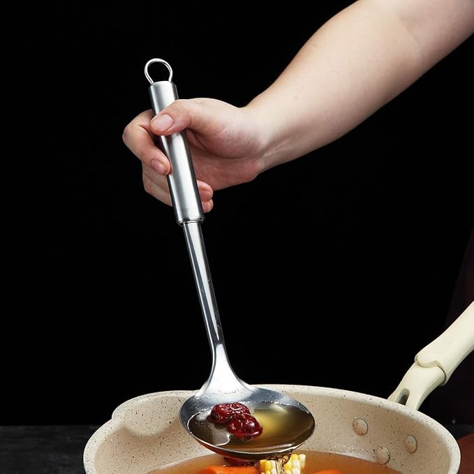Stainless Steel Ladle, Berglander Soup Ladle, Cooking Ladle, Kitchen Ladle - Image 8