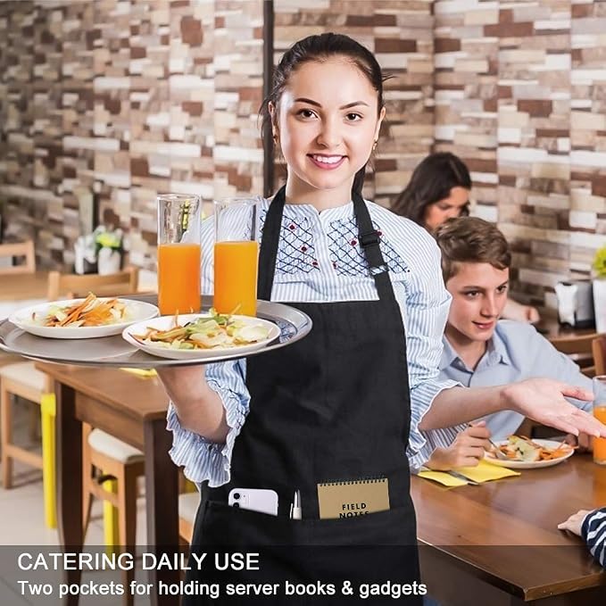 Jubatus 12 Pack Bib Aprons - Image 5