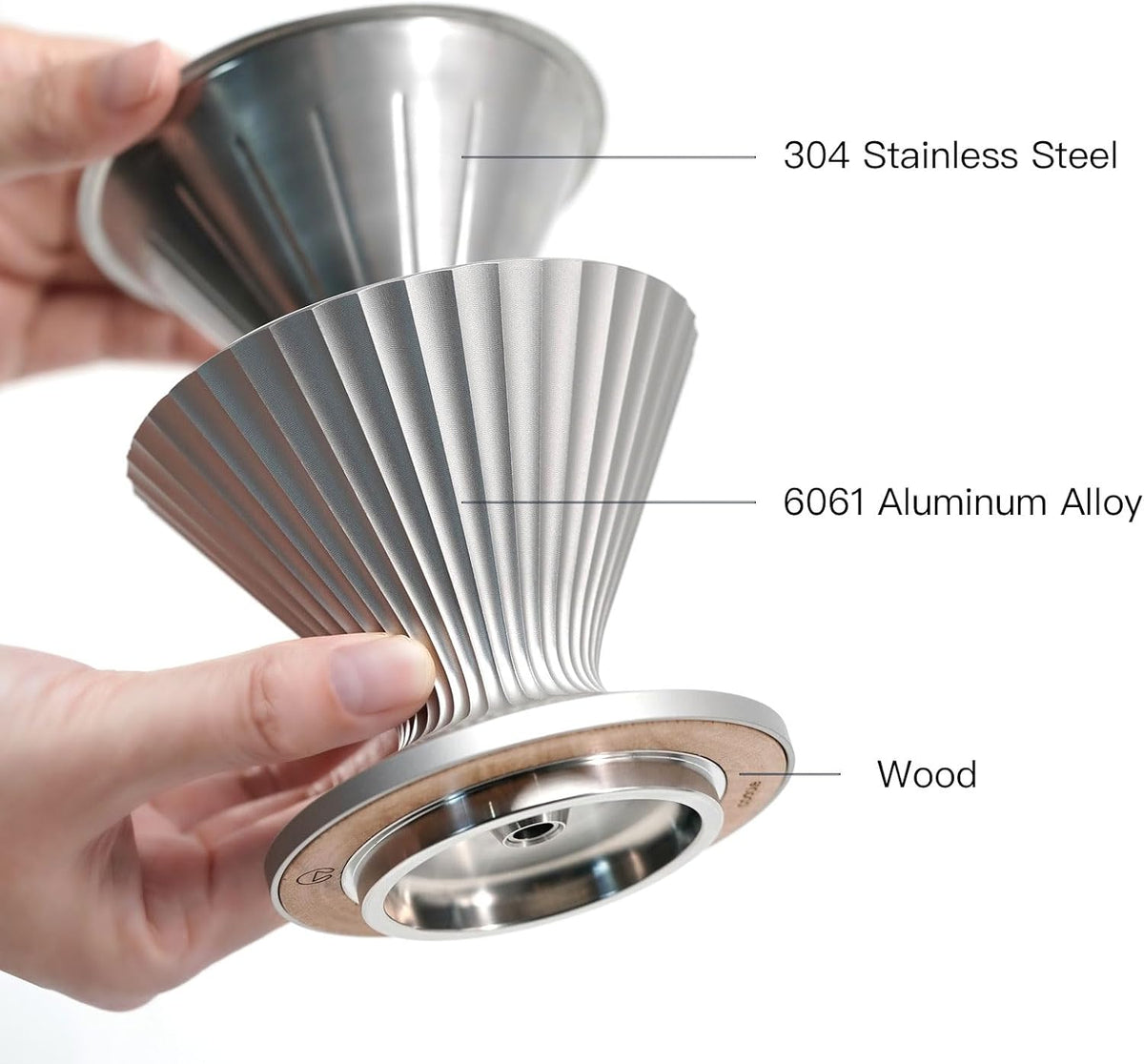 Pour Over Coffee Dripper Drip Coffee Pour Over Maker Resuable Blossom