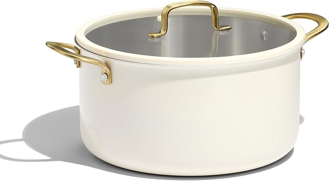 CAROTE 6QT Full Clad Tri Ply Stainless Steel Stock Pot by CAROTE