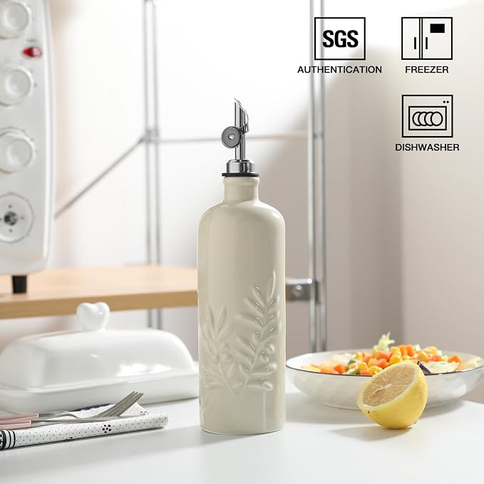Sweejar 18 Oz Oil Dispenser for Kitchen - Image 2