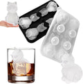 3D Cat Ice Cube Mold-JLMIH Fun Shapes Silicone Molds Tray by Unknown
