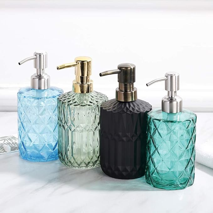 YunNasi Soap Dispenser with Pump, Refillable Liquid Hand Soap Dish Soap - Image 6
