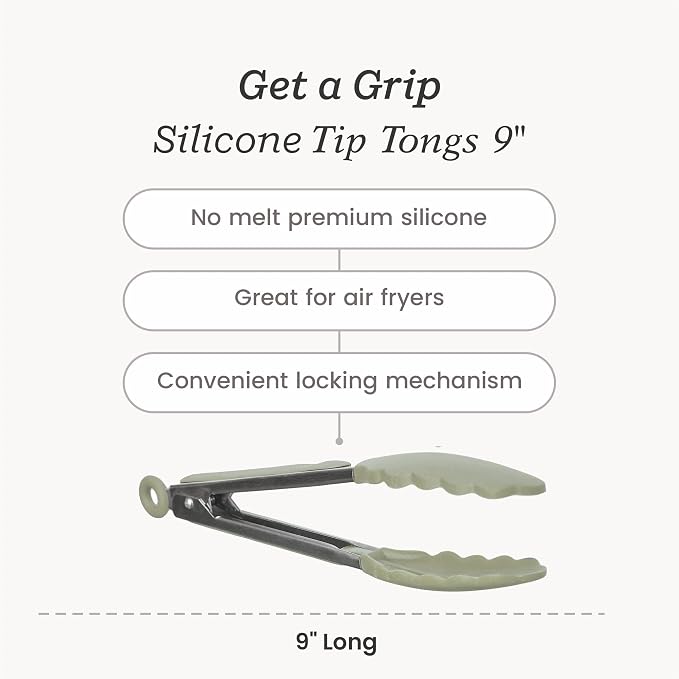 Starpack 'Get a Grip' Silicone Kitchen Tongs - Image 4
