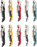 Professional Waiter Corkscrew Wine Openers Set, Heavy Duty Stainless Steel by Kit-Home