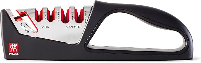 ZWILLING Razor-Sharp 4-Stage Pull Through Knife Sharpener by Zwilling