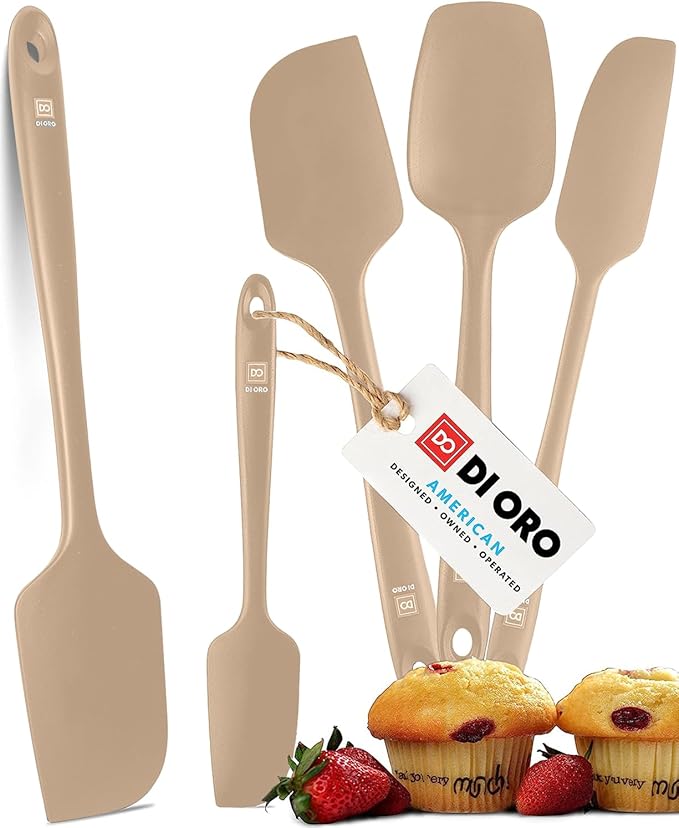 DI ORO Silicone Spatula Set by DIORO