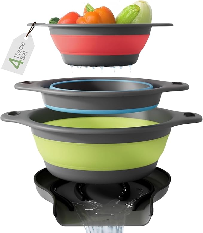 Gevoli Collapsible Colanders by Gevoli