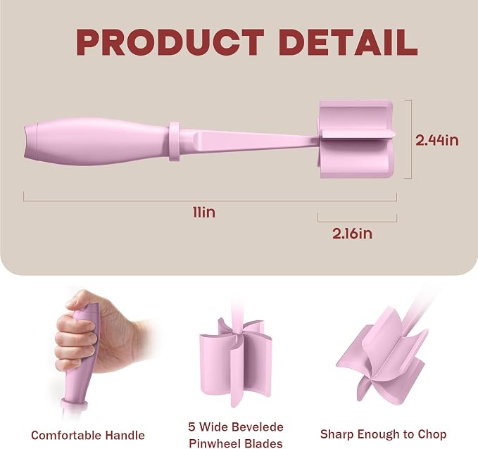 2 Pcs Meat Chopper, Hamburger Grinder, Premium Heat Resistant Smasher - Image 2