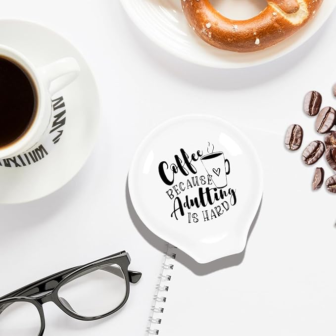 Funny Coffee Spoon Holder-Coffee Spoon Rest-Cafe Bar Station Accessories-Coffee - Image 6