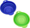 Chef Craft Select Silicone Plastic Colander, 8 inch, Color May Vary by ChefCraft
