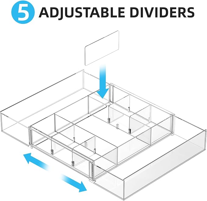 Marbrasse Expandable Desk Drawer Organizer, Desk Organizers and Accessories - Image 3