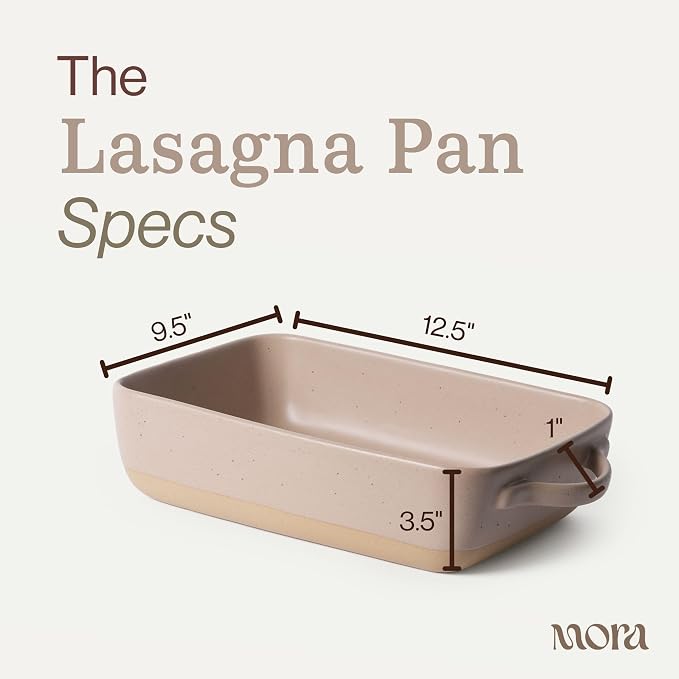 Mora Ceramic Baking Dish with Handles - Image 2
