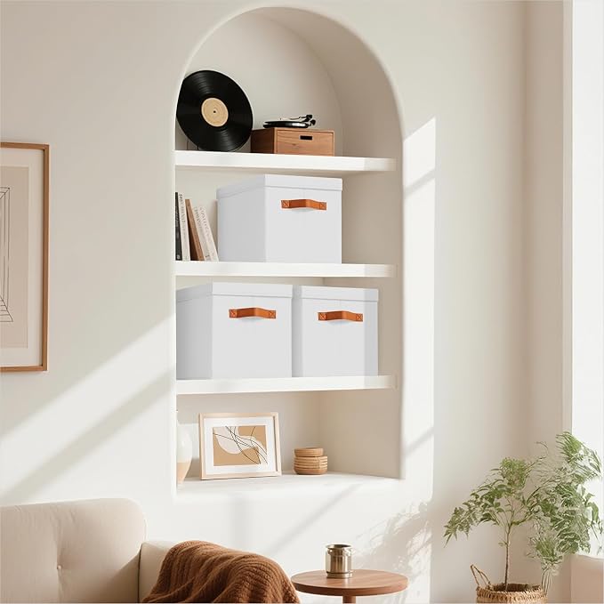 Homsorout Storage Bins with Lids - Image 2