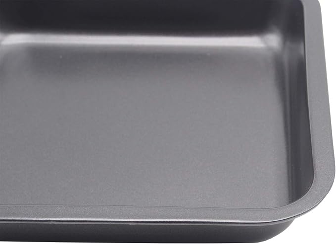 2pcs Mini Baking Pans 8 X 8 Inch Square Cake Pan Bread Pan Nonstick Heavy - Image 5