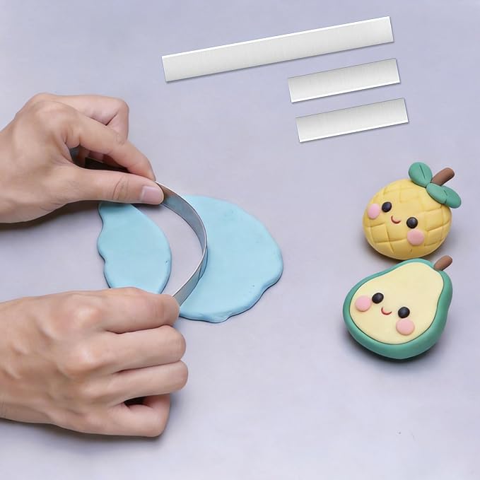 12 Polymer Clay Tools Acrylic Rolling Pin - Image 5