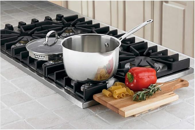Cuisinart 7193-20P Chef's Classic Stainless 3-Quart Cook and Pour Saucepan - Image 2