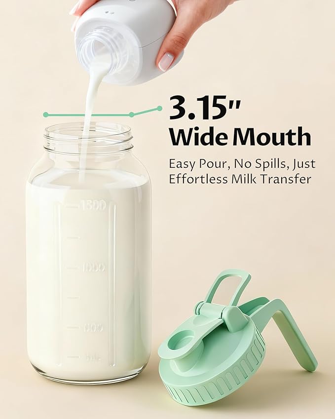 64oz Glass Breast Milk Pitcher - Image 4