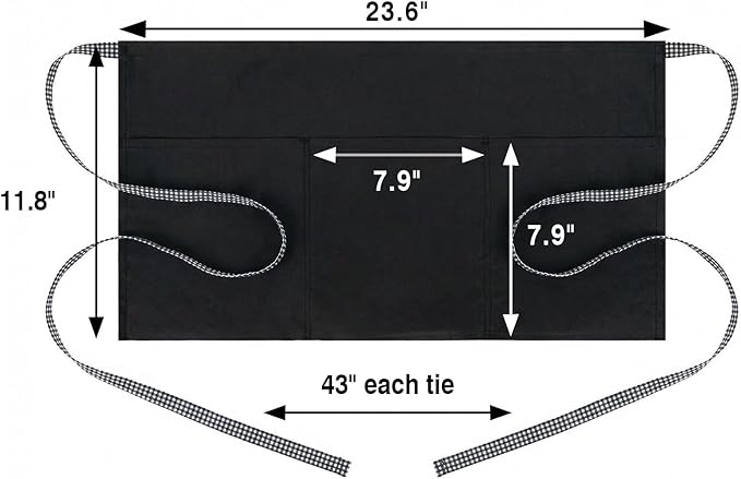 BOHARERS 3-Pocket Waist Apron - Image 6