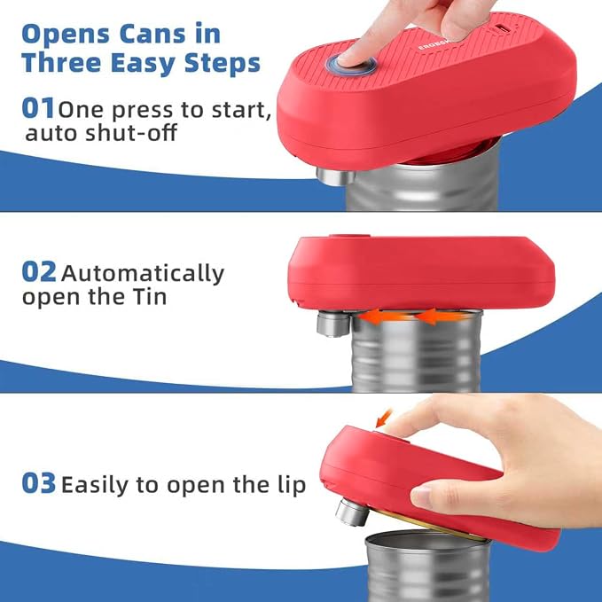 Auto Electric Can Opener, Rechargeable Can Openers - Image 4