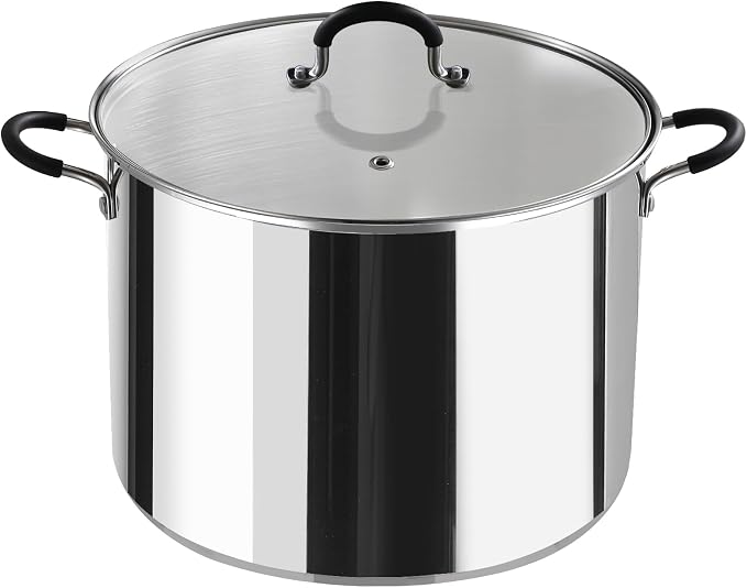 Cook N Home Stockpot Large pot Sauce Pot Induction Pot by CookNHome