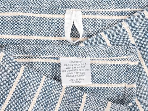 KAF Home Natural Rustic Farmhouse Slubbed Kitchen Towel | 100% Cotton