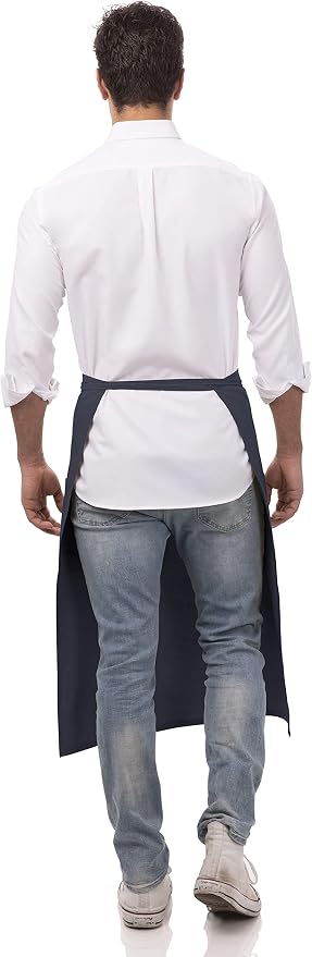 Chef Works Unisex Two Pocket Bistro Apron - Image 2