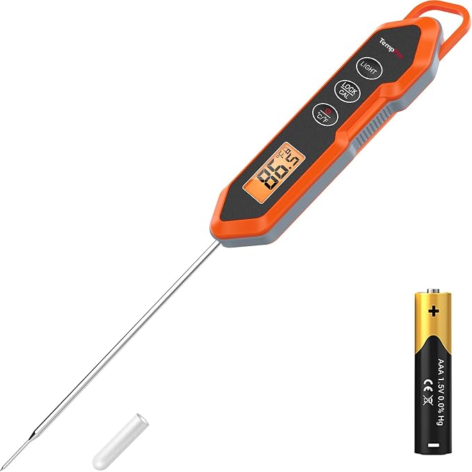 TempPro TP15H Waterproof Instant Read Meat Thermometer by TempPro