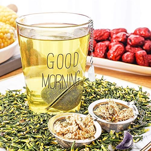 2pcs Tea Strainers, Scdom Stainless Steel Ball Mesh Tea Infusers