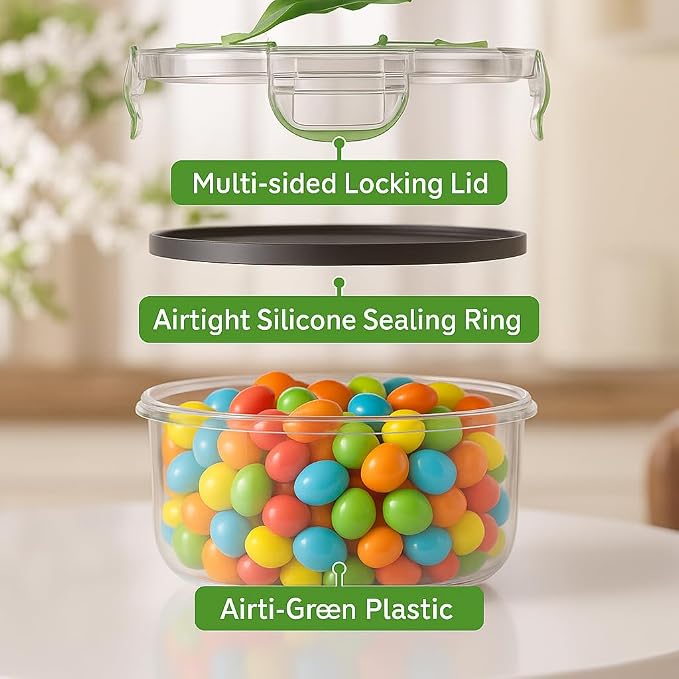 RockBerry 50 Pcs Large Food Storage Containers - Image 4