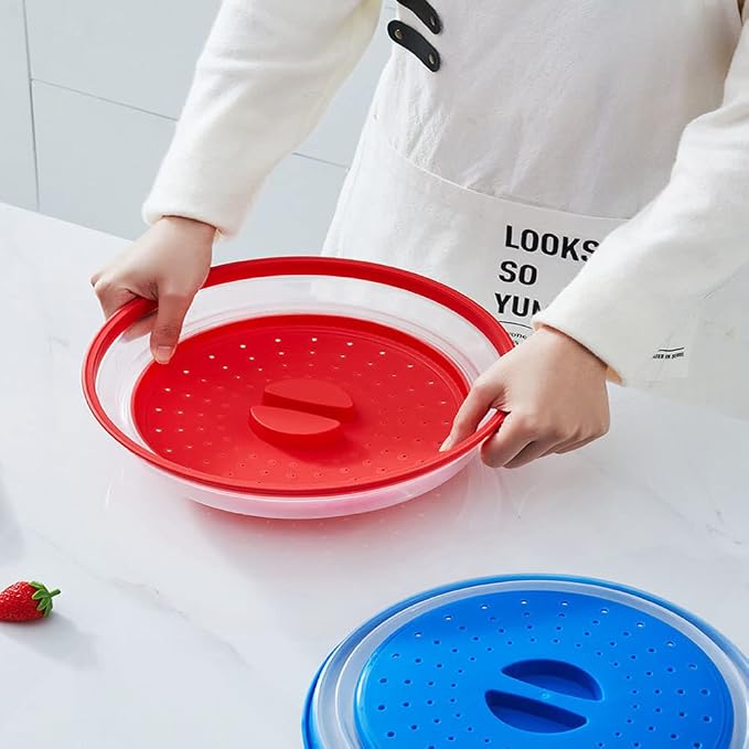 Collapsible Microwave Splatter Cover, 10.5 Inch, Dishwasher-safe, Microwave - Image 7