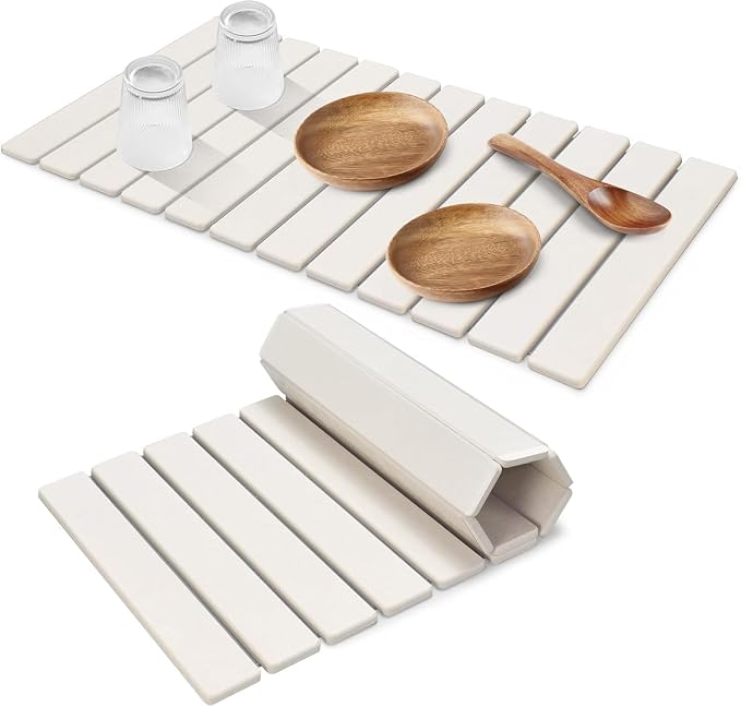 Extral Large Stone Dish Drying Mats by Lprmnnc