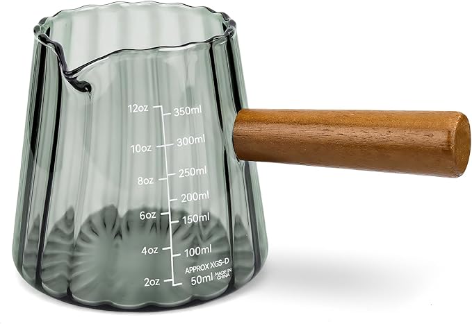 Espresso Measuring Cup 12 Oz, Espresso Glass Cups by Unknown