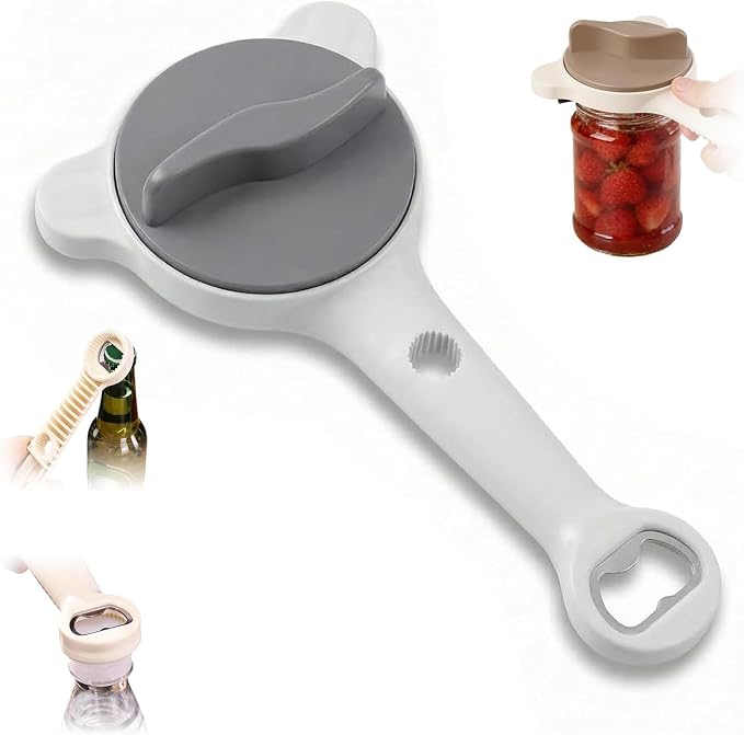 4-in-1 Jar Opener for Seniors -Adjustable Lid Opener by Unknown