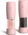 Ultrean Electric Salt and Pepper Grinder Set, USB-C Rechargeable, Salt and by Ultrean