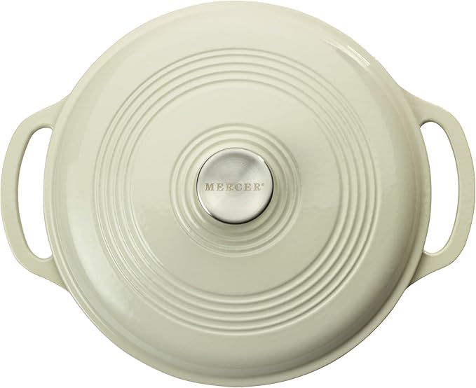 Mercer Culinary Enameled Cast Iron Round Dutch Oven, 6 qt. - Image 3
