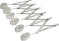 TrueCraftware- 6-Wheel Stainless Steel Adjustable Dough Divider- Pastry Cutter by Unknown