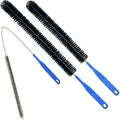 Flexible Cleaning Tool, Bendable Sewer Drain Brush, Long Pipe Cleaner by XENNRY