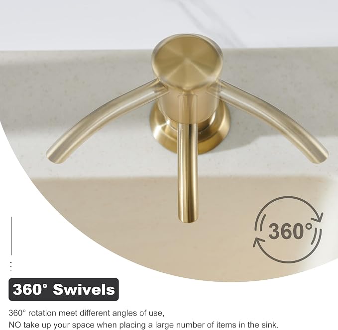 GAGALIFE Built in Sink Soap Dispenser or Lotion Dispenser - Image 7