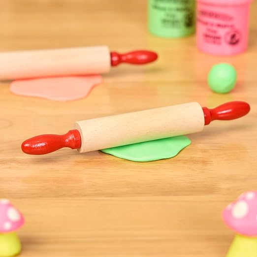 Colorations Natural Wood Rolling Pins, - Image 5