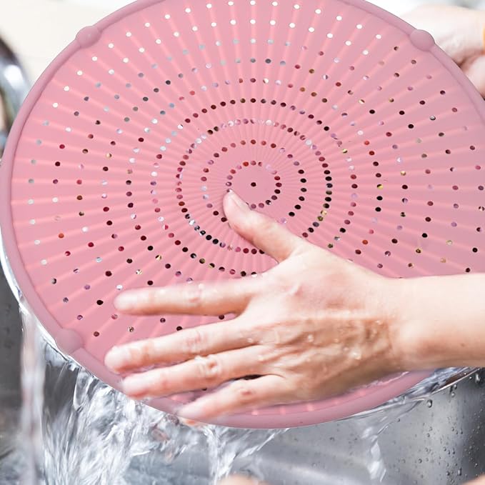 ABOOFAN 1pc Splatter Screen for 10-12'' Frying Pan, Silicone Splatter Guard - Image 9