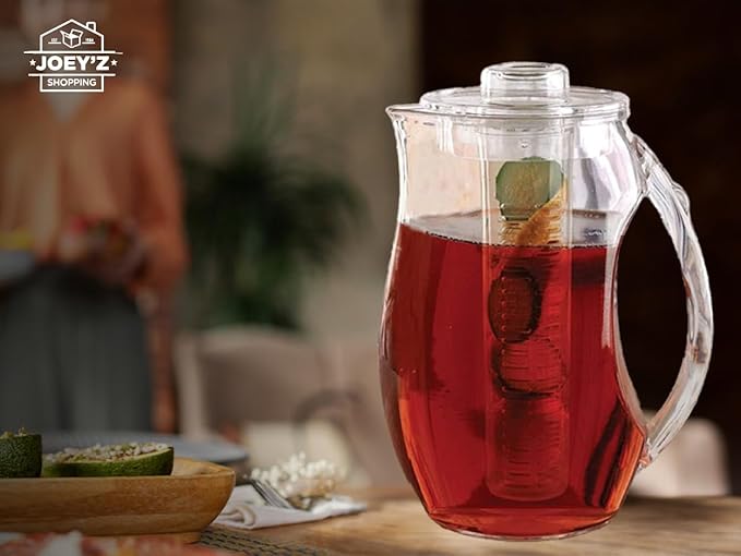 Large Fruit Infuser Water Pitcher – Shatterproof Acrylic Infusion Jug - Image 5