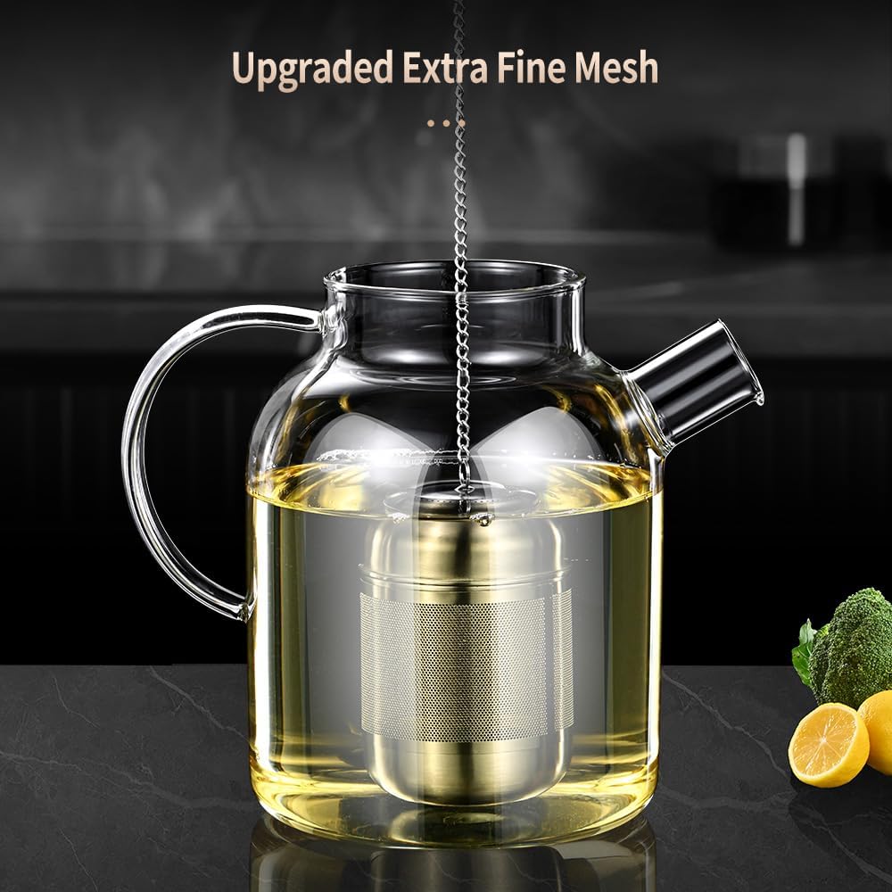 2Pack 316 Stainless Steel Tea Infuser for Loose Leaf Tea Reusable Tea