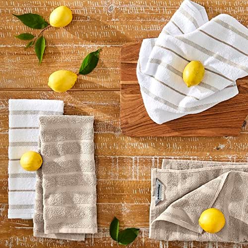 KitchenAid Albany Kitchen Towel and Oven Mitt Set (4-Pack)