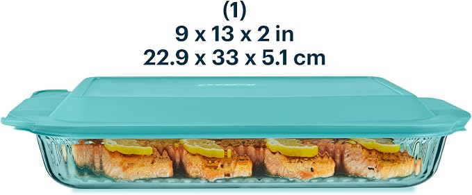 Pyrex Colors Tinted Tinted Glass Baking Dish - Image 2