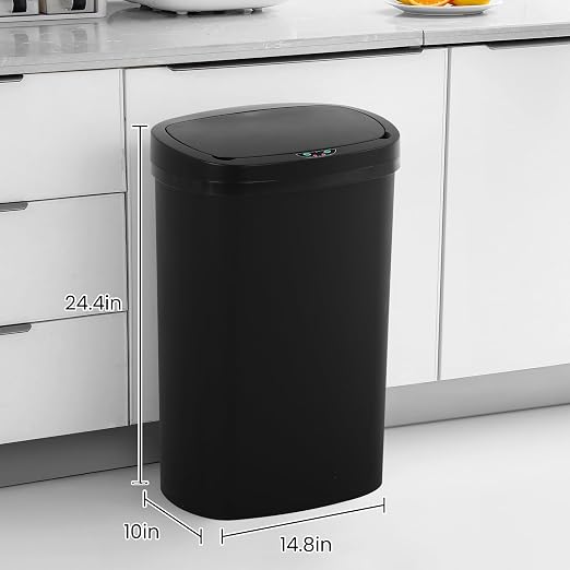13 Gallon Trash Can | 50L Sensor Automatic Kitchen Trash Can - Image 8